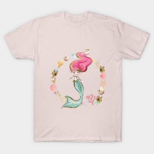 Christmas Mermaid T-Shirt